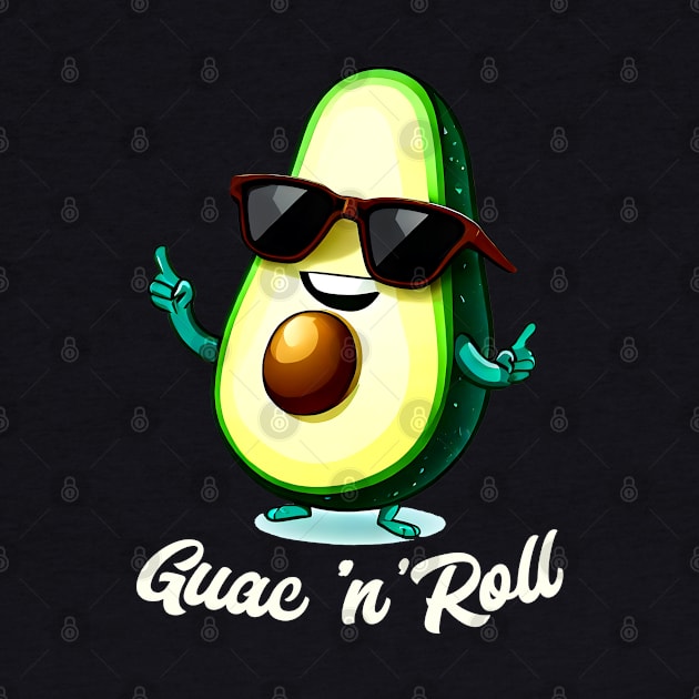 avocado wearing sunglasses funny by T-shirt US